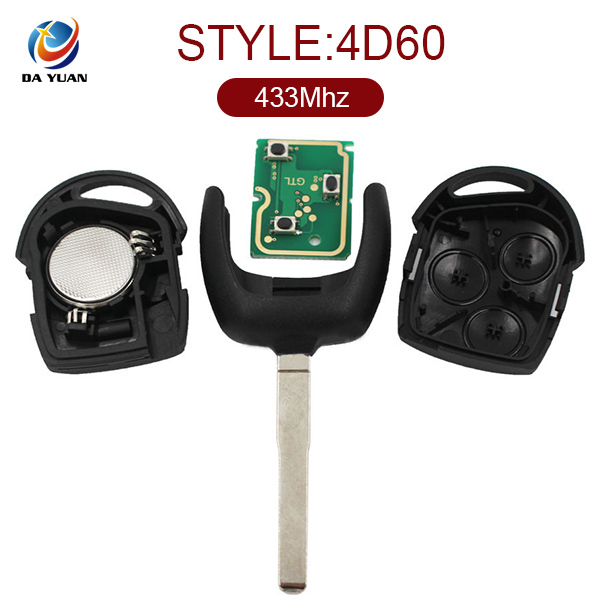 AK018012 for Ford Focus Remote Key 433MHz 4D60 Glass HU101