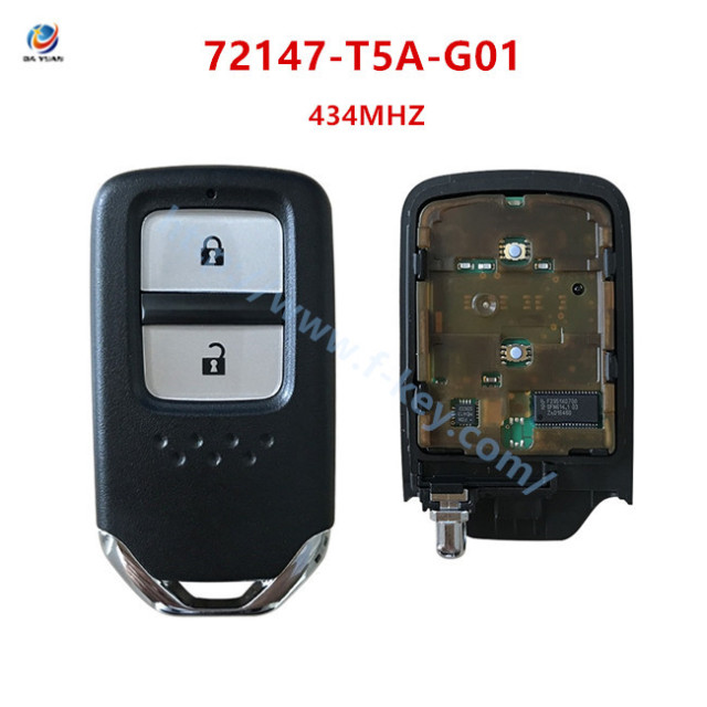 AK003135 ?Car Keys Smart Key 434Mhz 2 Button 47Chip for Honda Fit Vezel XR-V XRV Remtekey Remote Key Car Key 72147-T5A-G01
