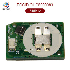 AK014034  for Chevrolet  3+1 button Remote Key 315MHZ OUC6000083