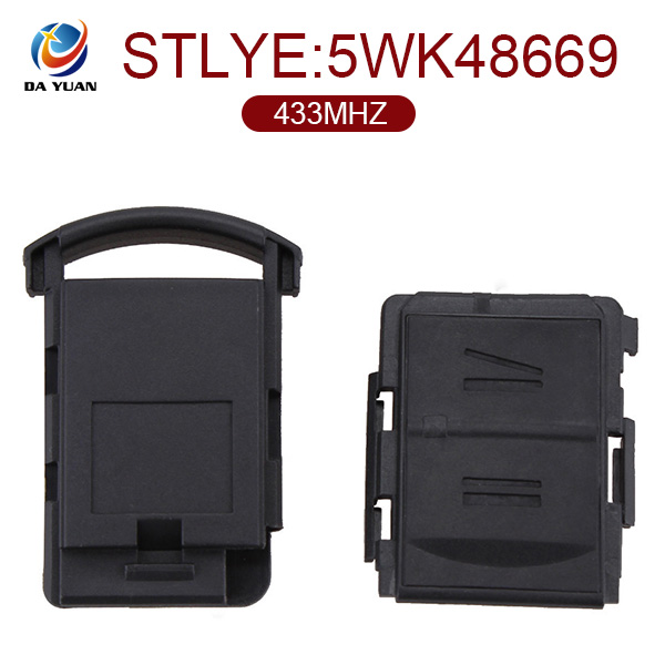 AK028005 2 Buttons Remote Key 433MHZ for Opel 5WK48669