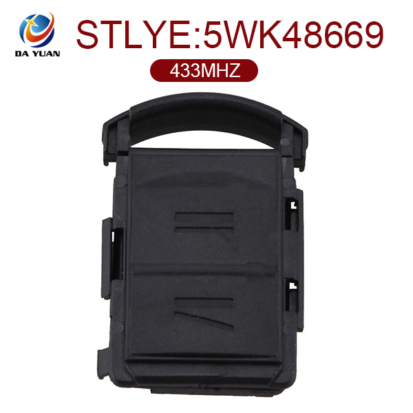 AK028005 2 Buttons Remote Key 433MHZ for Opel 5WK48669