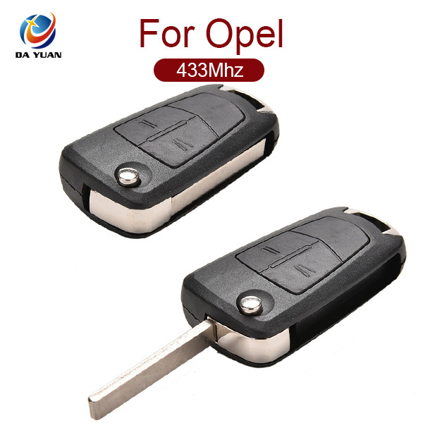 AK028019  2 Button Remote Car Key Fob 433Mhz PCF7941 for Vauxhall Opel Corsa D 2007-2012