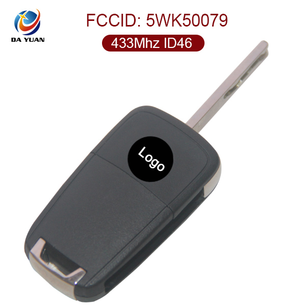 AK028023 for Opel  4 button Flip remote control key 433mhz ID46  GM13500223