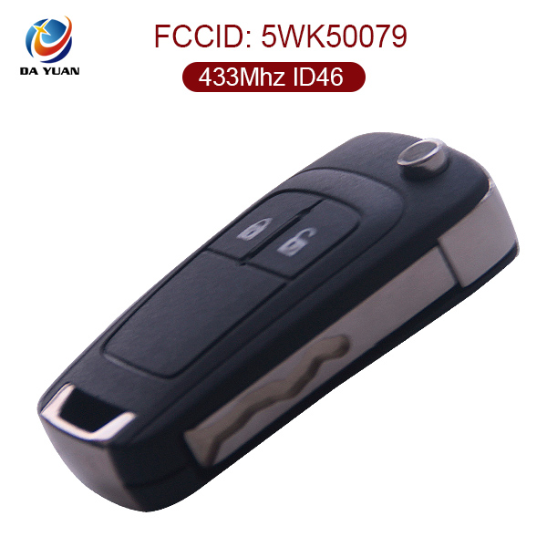 AK028023 for Opel  4 button Flip remote control key 433mhz ID46  GM13500223