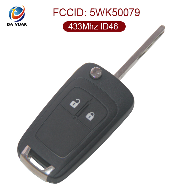 AK028023 for Opel  4 button Flip remote control key 433mhz ID46  GM13500223