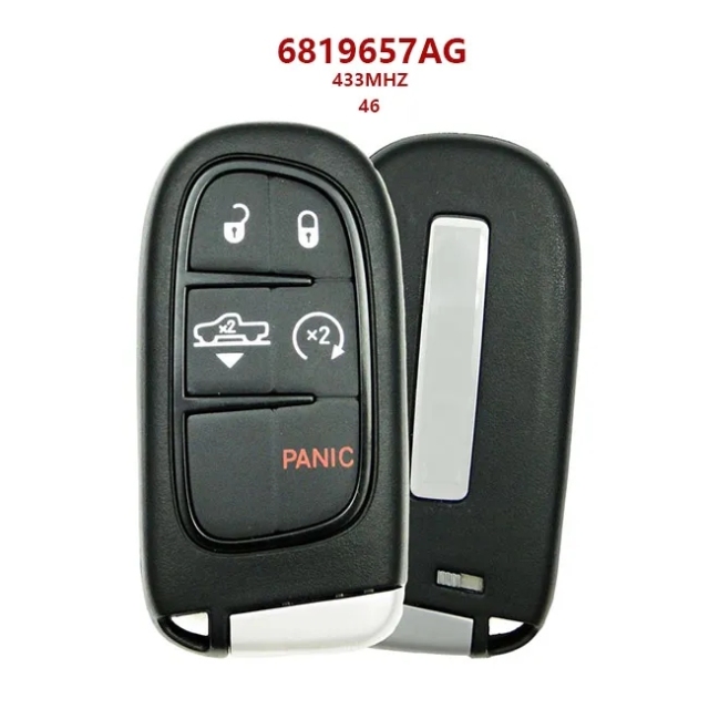 AK024026 for Dodge RAM 2013-2016 Smart Remote Key 4+1 Button 433MHz 46CHIP GQ4-54T 68159657AG