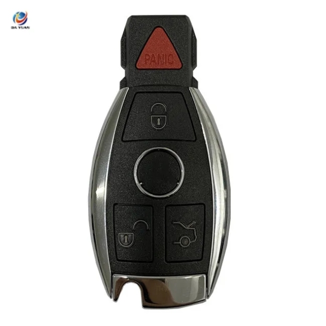 AK002062 ORIGINAL Smart Key Mercedes Benz 3+1Buttons 315MHz Blade HU64 FBS4 keyless go IYZDC12K