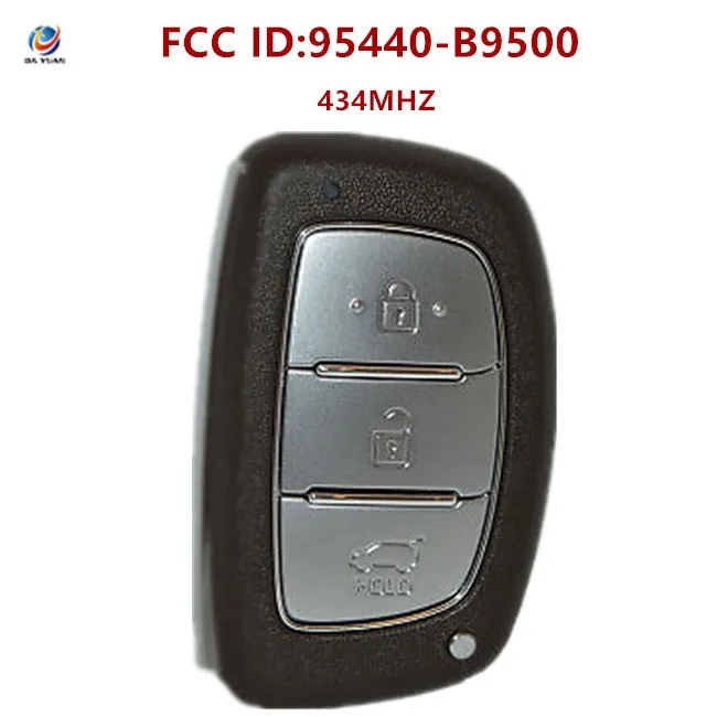 AK020149 3 Buttons 434 MHz Smart Proximity Key for Hyundai I10 - 95440-B9500 - With ID46 Chip