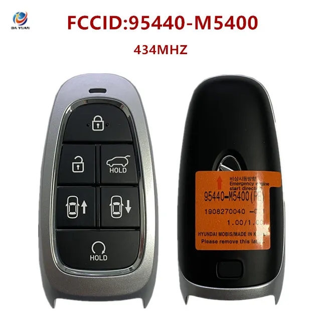 AK020145 2019-2020 Hyundai Nexo 6-Button Smart Key PN 95440-M5400 TQ8-FOB-4F20