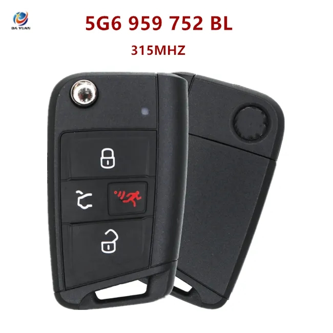AK001128 2015-2018 Volkswagen Golf Gti  PN 5G6 959 752 BL 315MHZ