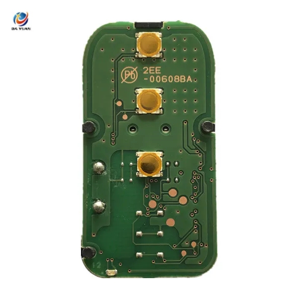 AK007147 3btn Smart Card For Daihatsu 315MHz FSK HITAG3 620G36
