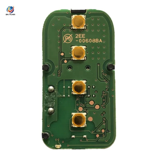 AK007146 3+1btn Smart Card For Perodua 434MHz FSK HIATG 3 Model TWB1G0125