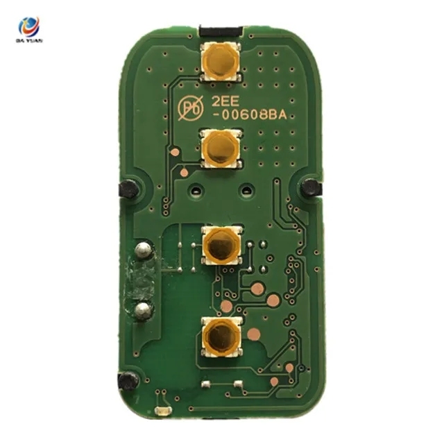 AK007146 3+1btn Smart Card For Perodua 434MHz FSK HIATG 3 Model TWB1G0125