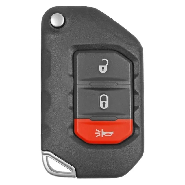 AK023036   2018+ Jeep W-rangler Remote Fob - 3 Button SIP22 FCC OHT1130261 - 68416782AA