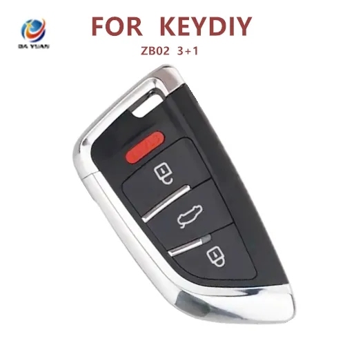 AK043079 KEYDIY Universal ZB02 3+1 key smart remote control for KD machine English version 3+1 key