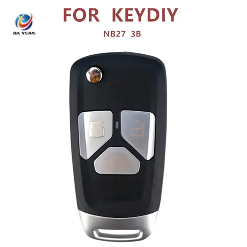 AK043084 KEYDIY Universal NB27 3-key multifunction electronic chip remote control for KD machine English version NB27 3-key