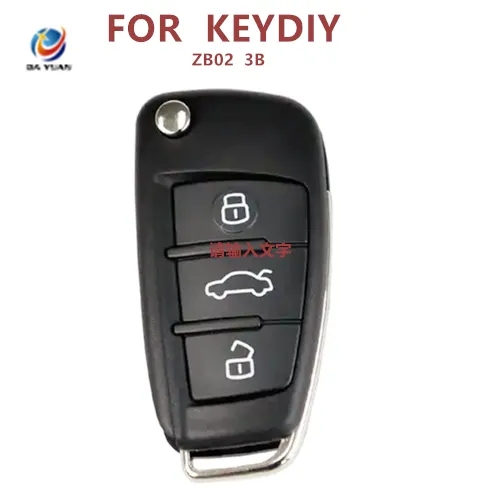 AK043080 Universal ZB02 3 button smart remote control for KD machine English version 3 button