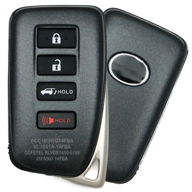 AK052019 2015-2019 Lexus 4-Button Smart Key PN 89904-78470 HYQ14FBA AG BOARD 2110