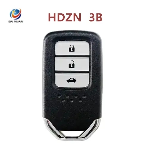 AK043072 KYDZ 08 shape smart phone HDZN-3 key with spare key overseas version 3 key