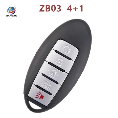 AK043064  KEYDIY Universal ZB03 4+1 key smart remote control for KD machine English version 4+1 key