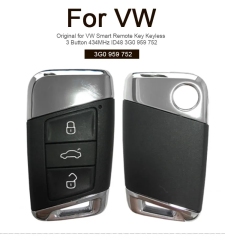 AK001084 Original for VW Magotan Smart Remote Key Keyless 3 Button 434MHz ID48 3G0 959 752