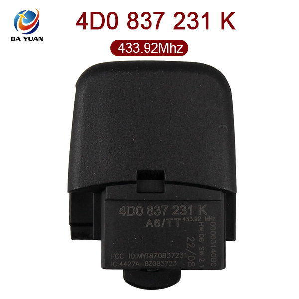 AK001042 for VW Remote Control 433.92MHz 4D0 837 231 K
