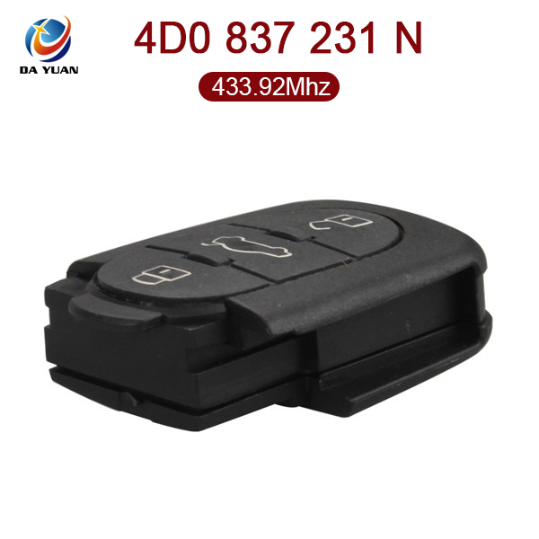 AK001041 for VW Audi Remote Control 4D0 837 231 N 433.92Mhz