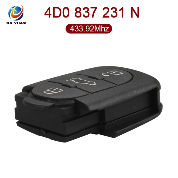 AK001041 for VW Audi Remote Control 4D0 837 231 N 433.92Mhz