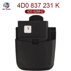 AK001061 for VW Remote Key 3 Button 433.92MHz 4D0 837 231 K