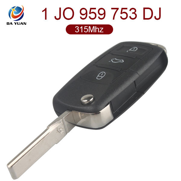 AK001006 for VW Remote Key 3 Button 315MHz 1J0 959 753 DJ for America Canada Mexico China