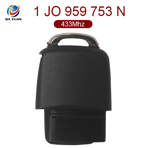 AK001010 for VW Remote Key 2 Button 433MHz 1J0 959 753 N for Europe South America