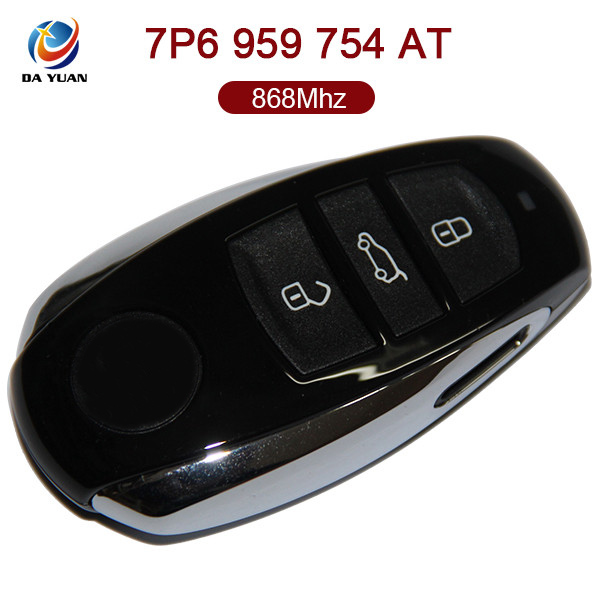 AK001062 for VW Tounreg Smart Key 3 Button 868MHz PCF7945 Keyless Go 7P6 959 754 AT