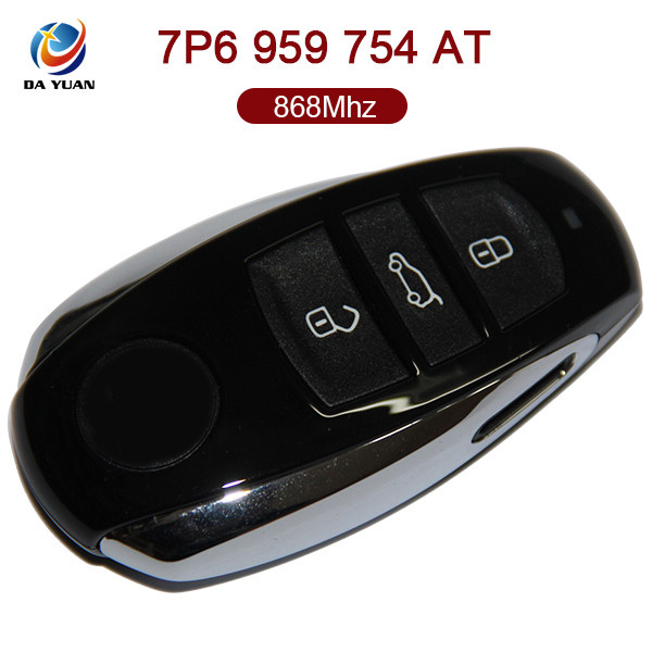 AK001062 for VW Tounreg Smart Key 3 Button 868MHz PCF7945 Keyless Go 7P6 959 754 AT
