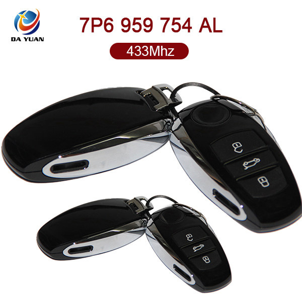 AK001021 for VW Tounreg Smart Key 3 Button 433MHz PCF7945 7P6 959 754 AL