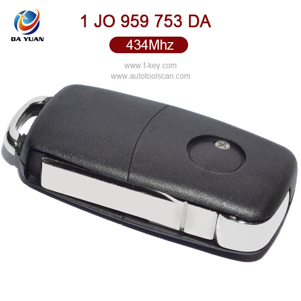 AK001007 for VW Flip Key 3 Button 434MHz ID48 1J0 959 753 DA