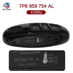 AK001021 for VW Tounreg Smart Key 3 Button 433MHz PCF7945 7P6 959 754 AL