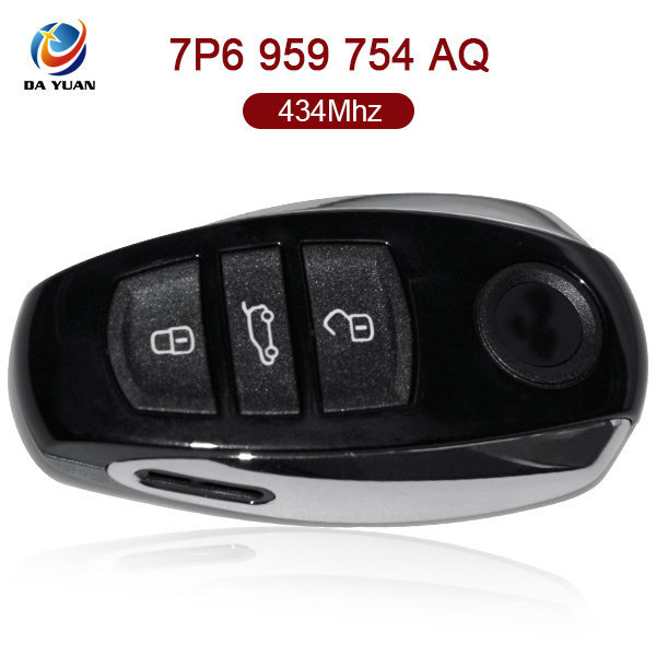 AK001022 for VW Touareg Smart Key 3 Button 434MHz PCF7945 Keyless Go 7P6 959 754 AQ