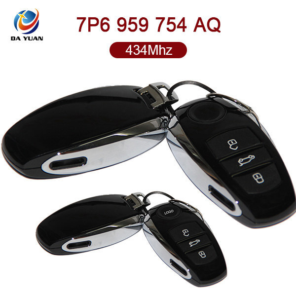 AK001022 for VW Touareg Smart Key 3 Button 434MHz PCF7945 Keyless Go 7P6 959 754 AQ