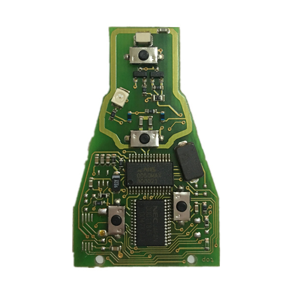 AK002049 ORIGINAL Smart Key (PCB) for Mercedes-Benz Buttons4 Frequency 315 MHz With NEC Processor Black Key