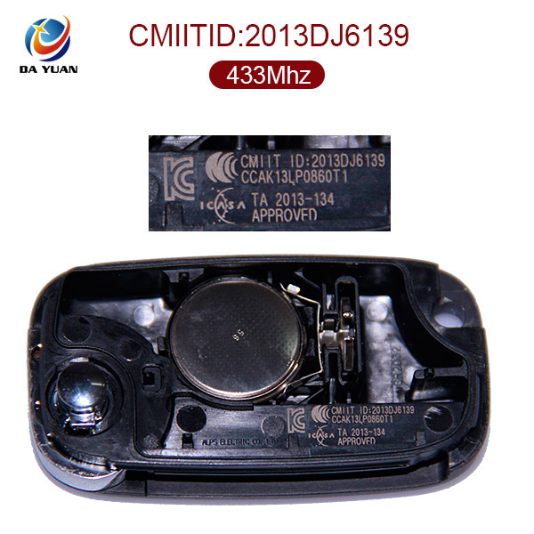 AK002028 for Benz Smart Key 3 Button 433MHz PCF7961M TWB1G767