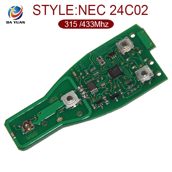 AK002030 For Benz NEC 24C02 smart card board 315 434MHZ