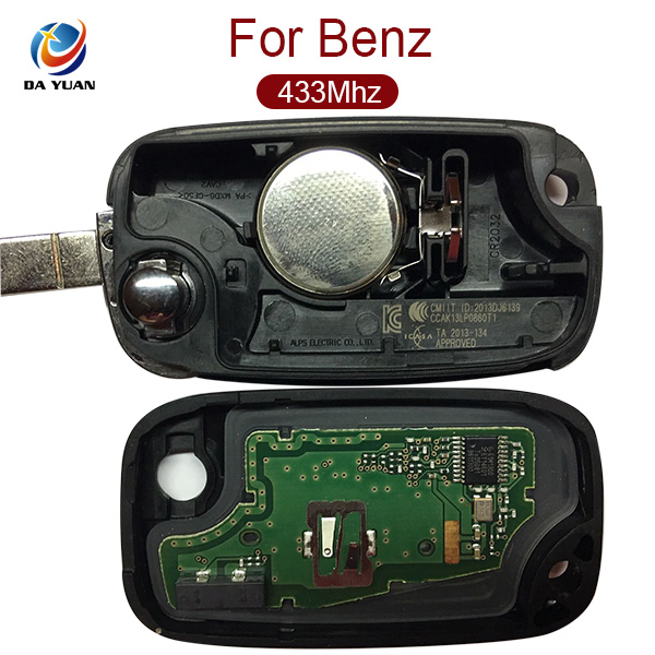 AK002029 for Benz Smart Key 3+1 Button 433MHz PCF7961M TWB1U955