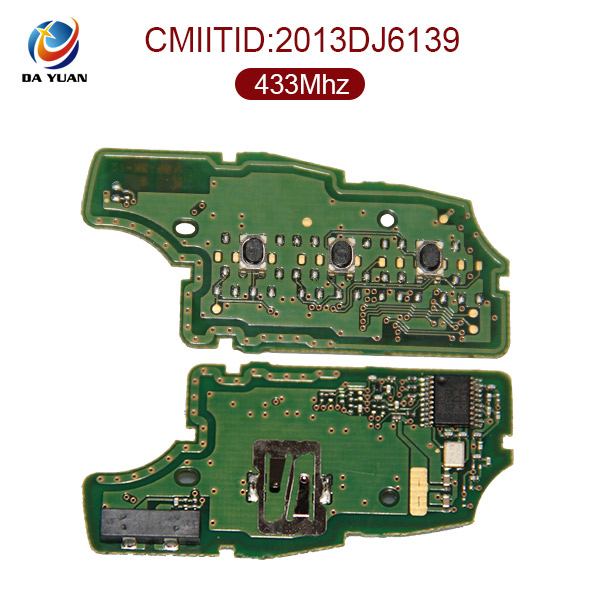 AK002028 for Benz Smart Key 3 Button 433MHz PCF7961M TWB1G767