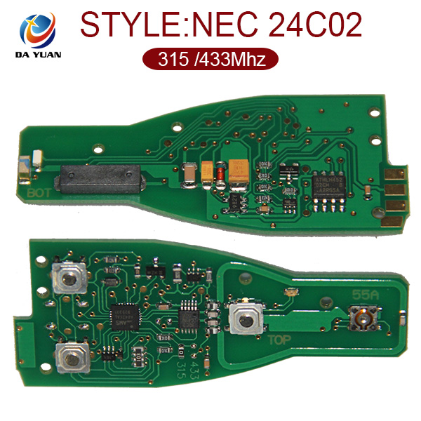 AK002030 For Benz NEC 24C02 smart card board 315 434MHZ