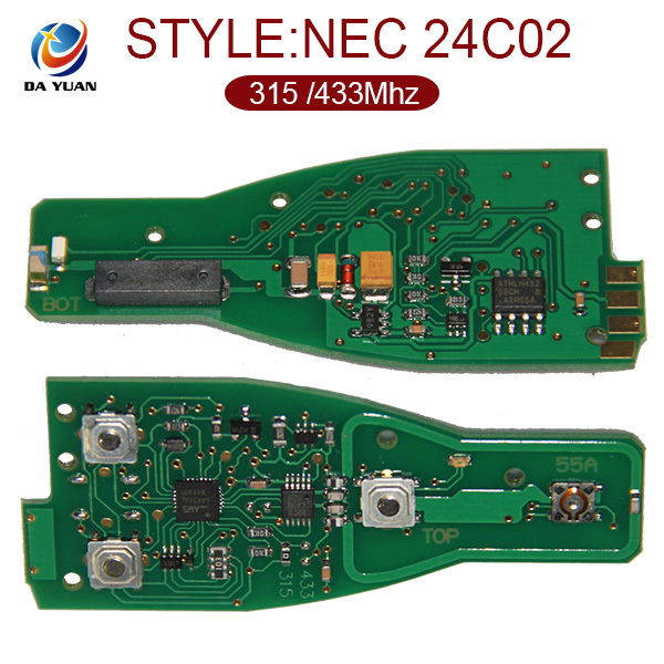 AK002030 For Benz NEC 24C02 smart card board 315 434MHZ