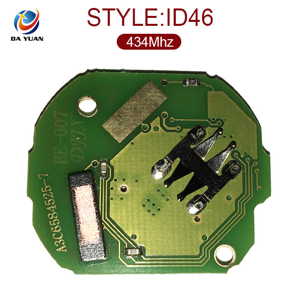 AK002026 3 Buttons 434MHZ Remote Key for Mercedes for Benz Smart With ID46 Immoblizer Chip for MB Complete Car Key