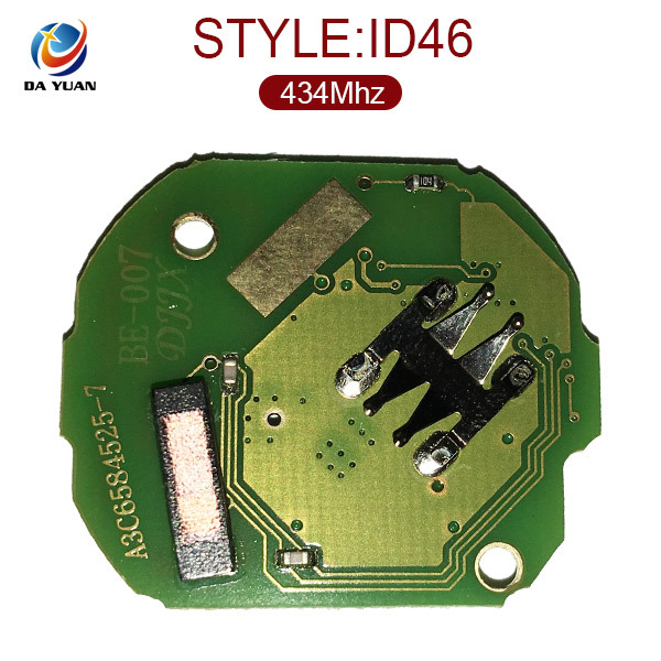 AK002026 3 Buttons 434MHZ Remote Key for Mercedes for Benz Smart With ID46 Immoblizer Chip for MB Complete Car Key
