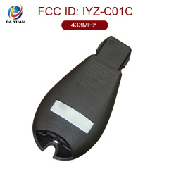 AK024022 for Dodge Smart Remote Key 2+1 Button 433MHz Keyless go FCC ID IYZ-C01C