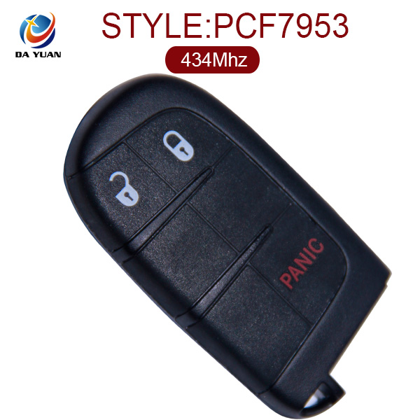 AK024002 for DODGE Smart Remote Key 2+1 Button 433MHz PCF7945 M3N-40821302