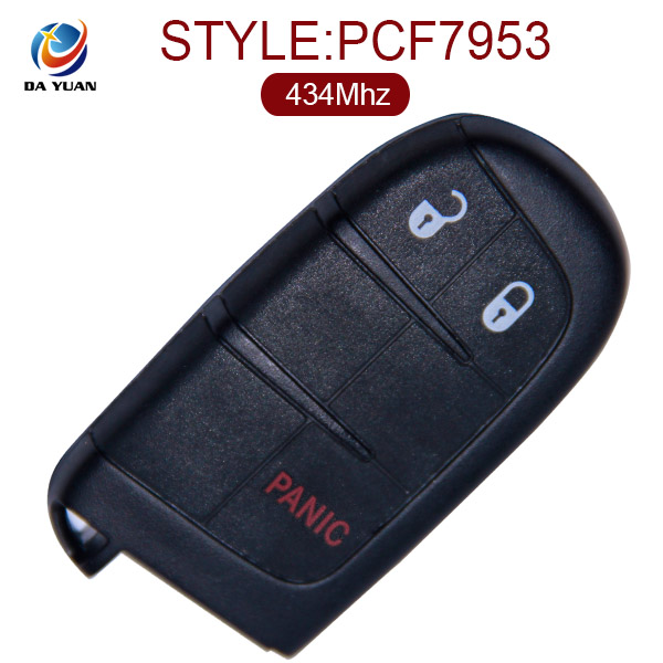 AK024002 for DODGE Smart Remote Key 2+1 Button 433MHz PCF7945 M3N-40821302